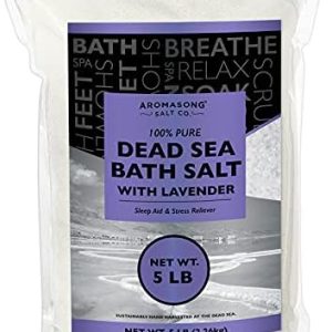 Honey and Gem Natural Relaxing Bath Salt 16 oz for Stress Relief