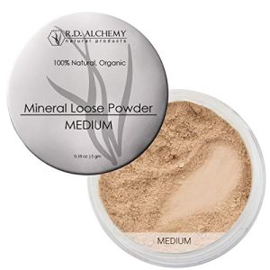 Compact Clinique powder for flawless finish.