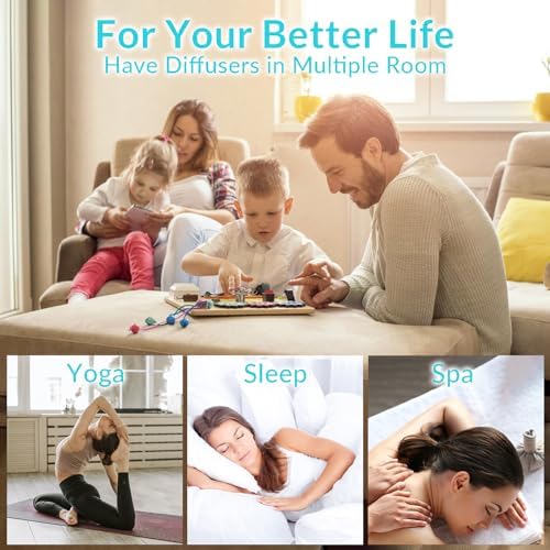 Spa Vapor Pro Ultrasonic 300ml Aroma Diffuser for Home Aromatherapy - Image 5