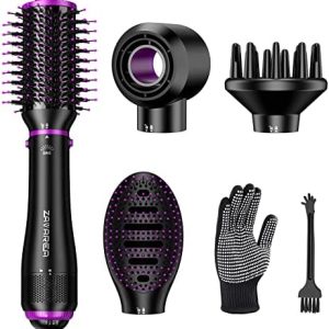 Frizz-fighting thermal brush with ion technology.