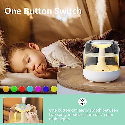 300ml Essential Oil Diffuser Humidifier for Home and Office Use - Image 5