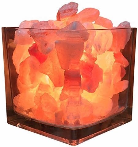 Aromatherapy Salt Lamp with Integrated Essential Oil Diffuser and Adjustable Brightness