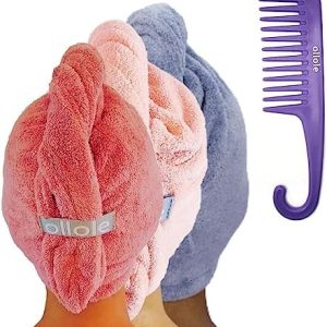 ?Anti-Frizz Microfiber Towel Wrap by Devatwist?