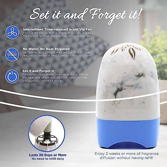 Marble Essential Oil Diffuser - Image 5