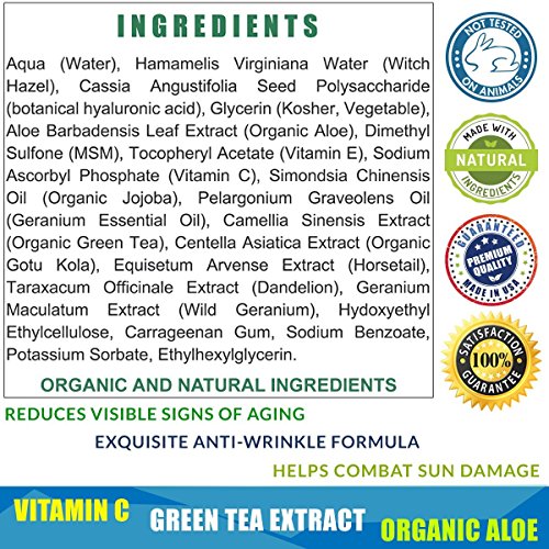 Instant Face Lift Serum for Anti Wrinkle Solution, 1 oz Bottle - Image 4
