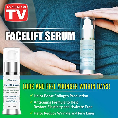 Instant Face Lift Serum for Anti Wrinkle Solution, 1 oz Bottle - Image 5
