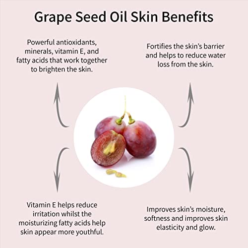 **Grape Seed Oil Skin Side Effects** Grape seed oil is generally safe for most skin types, but some individuals may experience side effects such as irritation, redness, or allergic reactions. Those with sensitive skin should perform a patch test before - Image 7