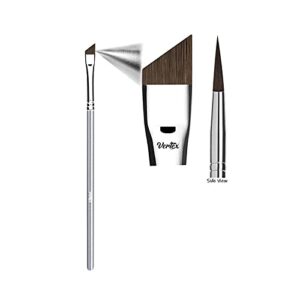 Sharp Black Liquid Eyeliner Brush for Precise Eye Definition