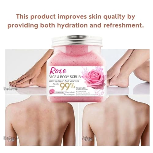 Rose Body Scrub: Exfoliate and Hydrate with Natural Ingredients - Image 3