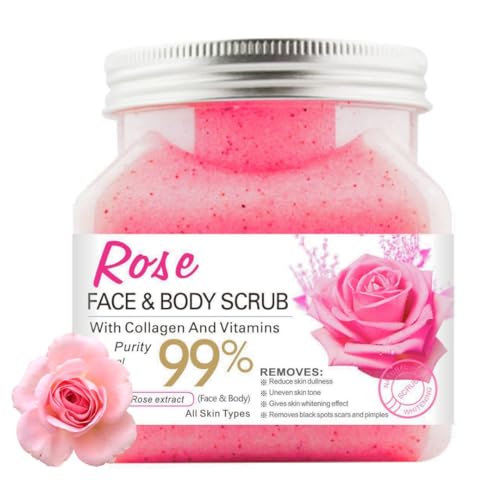 Rose Body Scrub: Exfoliate and Hydrate with Natural Ingredients