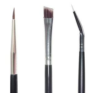 Precise Liquid Eyeliner with Fine Brush Tip, Black, 0.2 Fl Oz