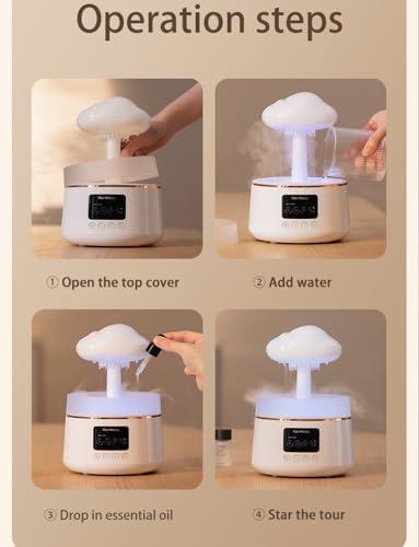 Raindrop Essential Oil Aromatherapy Diffuser - Image 8