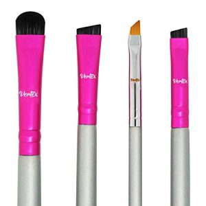 Brush for controlling edges and flyaways.