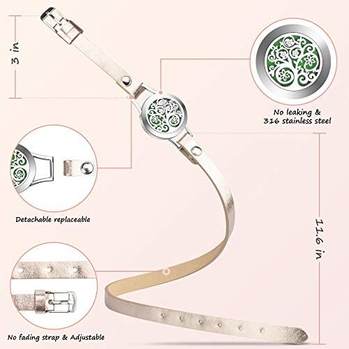 Romanda Aromatherapy Essential Oil Diffuser Bracelet - Image 3