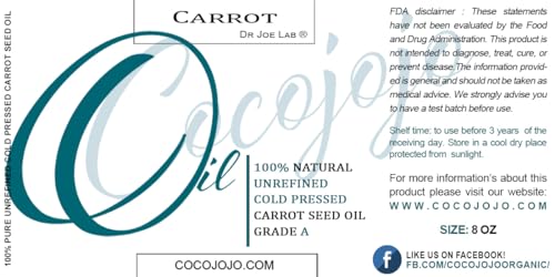 Pure Egyptian Carrot Seed Oil for Revitalizing Skin and Hair 100ml - Image 2