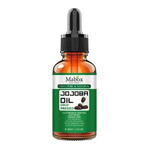 Pure Jojoba Oil for Skin and Hair Care, 100ml Bottle