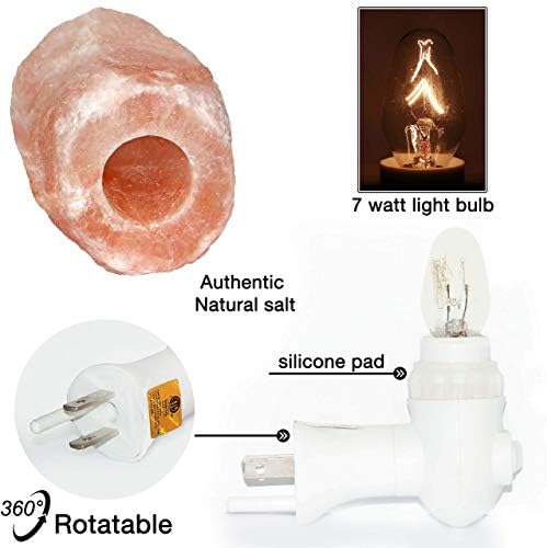 Adjustable Light 300ml Capacity Salt Lamp Diffuser for Essential Oils - Image 8