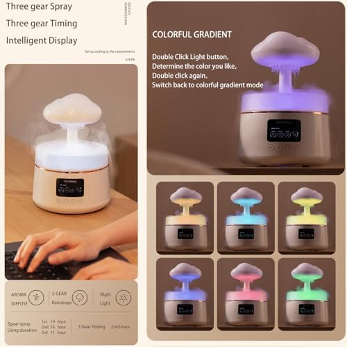 Raindrop Essential Oil Aromatherapy Diffuser - Image 5