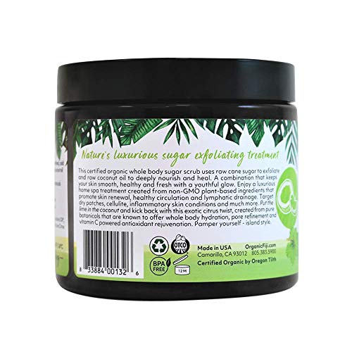Coconut Lime Body Scrub ? Exfoliate and Hydrate Skin - Image 3