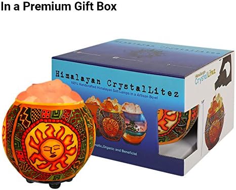 ?Soothing Salt Lamp with Essential Oil Diffuser? - Image 3
