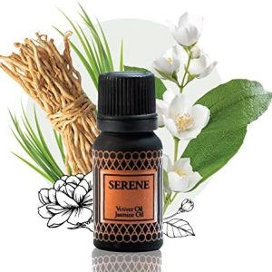 10ml Vetiver Essential Oil Diffuser Blend for Relaxation and Focus