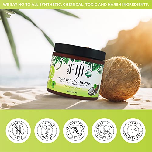 Coconut Lime Body Scrub ? Exfoliate and Hydrate Skin - Image 7