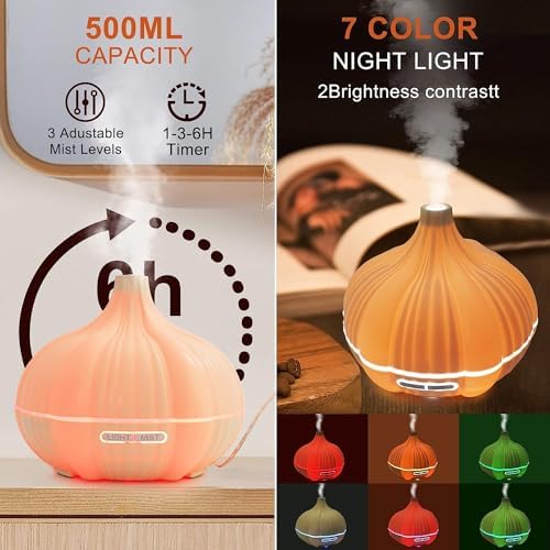 Essential Oil Diffuser with Pure Mist Technology - Image 3
