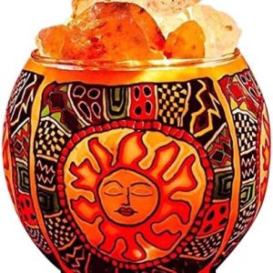 ?Soothing Salt Lamp with Essential Oil Diffuser?