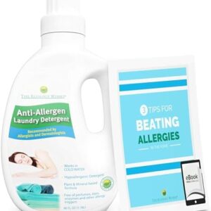 Gentle Hypoallergenic Liquid Laundry Detergent for Sensitive Skin, 32 oz