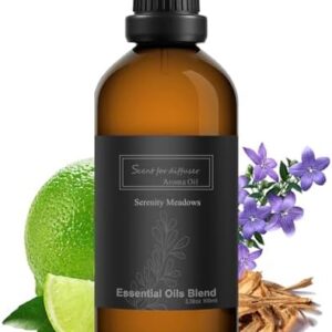 10ml Vetiver Essential Oil Blends for Diffusers Aromatherapy Capacity