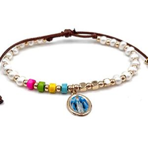 Ana Caputo Handmade Pearl Bracelet for Believers, 7-inch