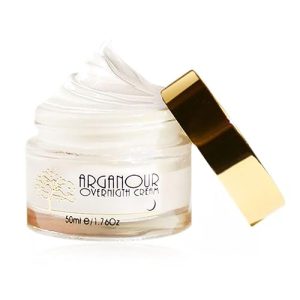 Argan Oil Hydrating Anti-Aging Night Repair Serum 1 oz Bottle