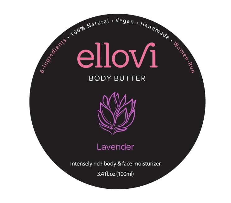 6-Ingredient Lavender Body Butter: Vegan, Ultra-Hydrating Moisturizer