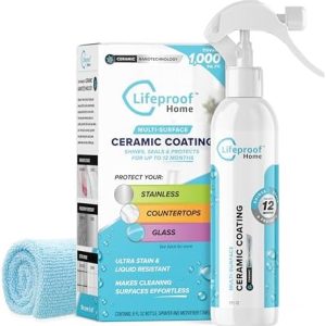 Toilet spray that magically cleans and freshens.