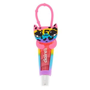 Lulu Leopard Candy Lip Gloss Tube by Claire?s
