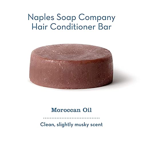Naples Soap Co. Protein Hair Conditioner Bar 1oz Natural Formula - Image 2