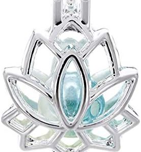 10 Silver Pearl Cage Lockets for DIY Aromatherapy Jewelry