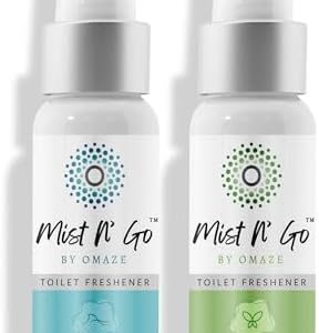 OMAZE Travel Bathroom Spray for Poop Odor Eliminator