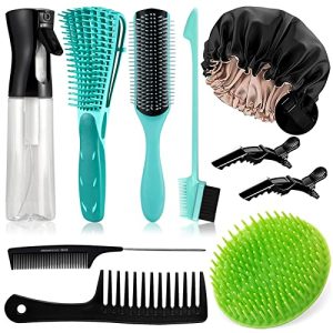 Frizz-Fighting Detangler Brush for Smooth, Silky Hair