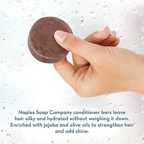 Naples Soap Co. Protein Hair Conditioner Bar 1oz Natural Formula - Image 3