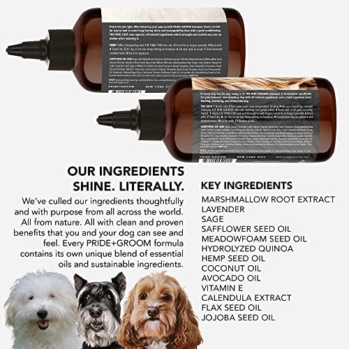 Groom Professional Argan Oil Dog Shampoo 500ml for Soft Shiny Coat - Image 4