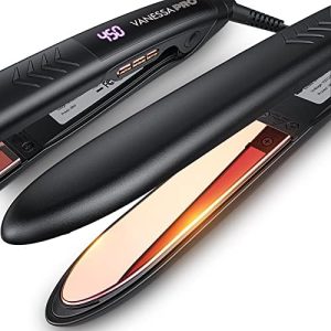 Remington Frizz-Free Ceramic Hair Straightener 1 Inch Plates