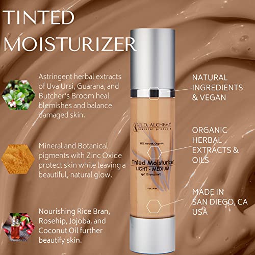 RD Alchemy Tinted Moisturizer ? Light-Medium SPF - Image 3