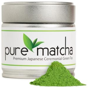 Antioxidant-rich matcha pudding cream.