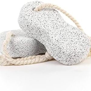 Easy DIY foot scrub using household items.