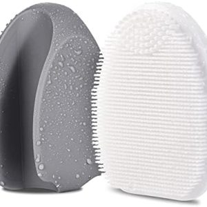 Gentle Silicone Facial Brush for Sensitive Skin
