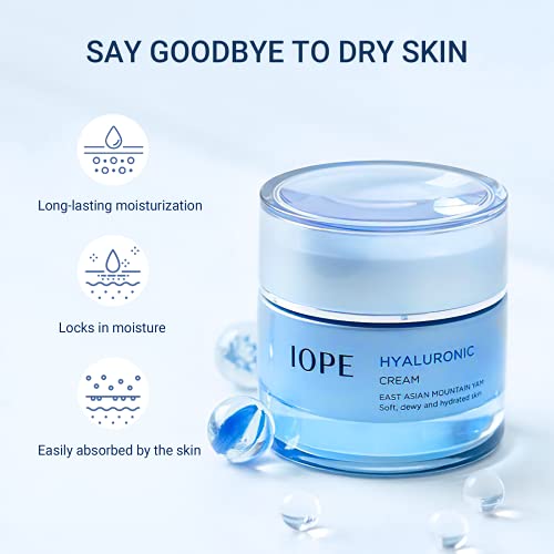 IOPE Hyaluronic Day and Night Moisturizer 1.69 FL OZ for All-Day Hydration - Image 4