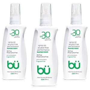 Paraben-Free Sunscreen Spray Sensitive Skin Gentle Formula 6 oz Water-Resistant