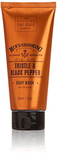 Scottish Fine Soaps Men?s Thistle & Black Pepper Body Wash 200ml