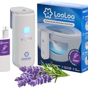 Toilet spray for masking bathroom odors.